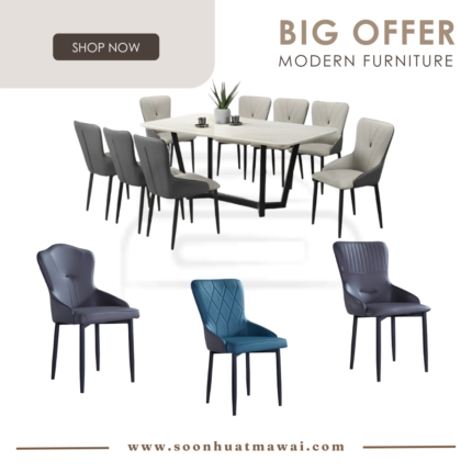 GOWIN+9018+213 DINING SET 1+8