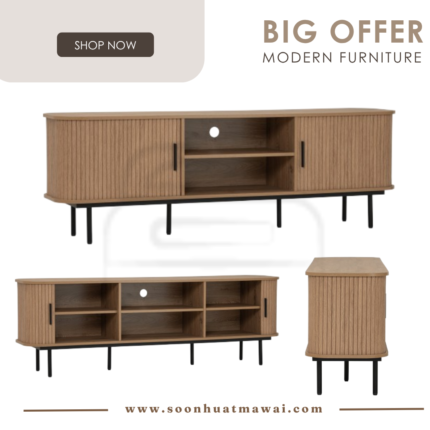 MALMO 1.8M TV CABINET 802/173 (HINLIM)