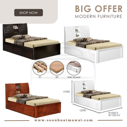 XL 6323, XL 6423 SINGLE BED