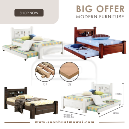 XL 6302, XL 6402 SINGLE BED