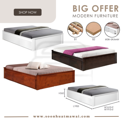 XL 1505, XL 1605 DOUBLE BED QUEEN & KING