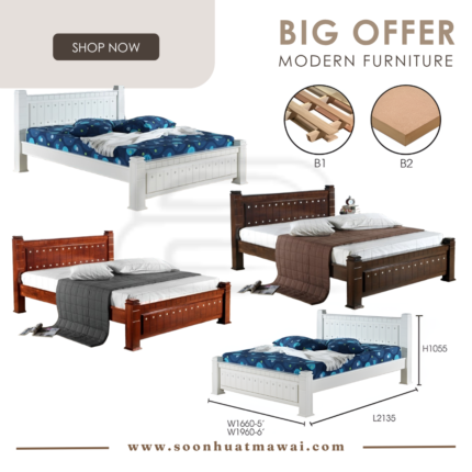 XL 6509, XL 6609 DOUBLE BED QUEEN & KING