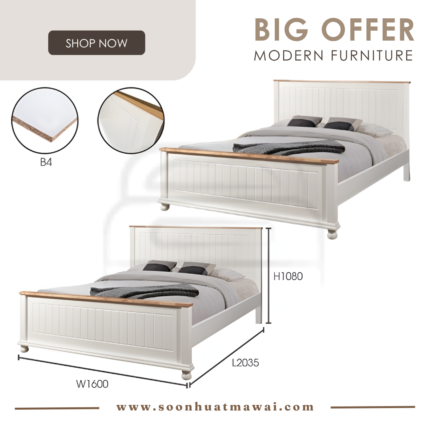 XLV BELLE DOUBLE BED QUEEN