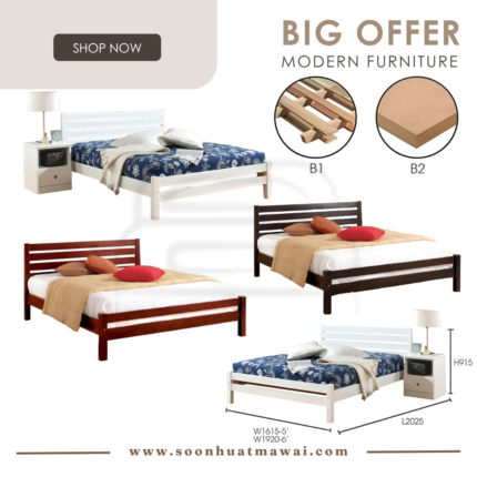 XL 7558, XL 7658 DOUBLE BED QUEEN & KING