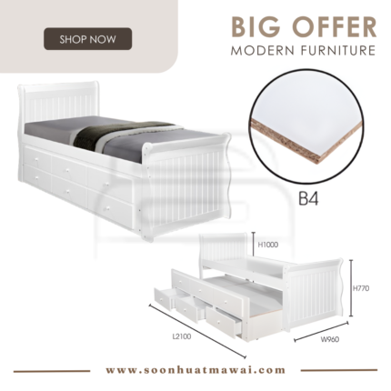 XLV OLIVIA SINGLE BED