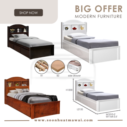 XL 6329, XL 6429 SINGLE BED