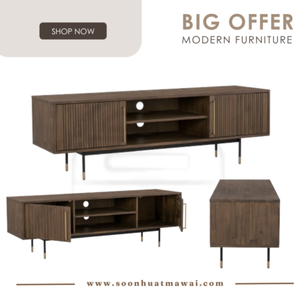 HAMILTON 1.7M TV CABINET 821/1812 (HINLIM)