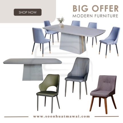 M2122 DINING SET 1+6