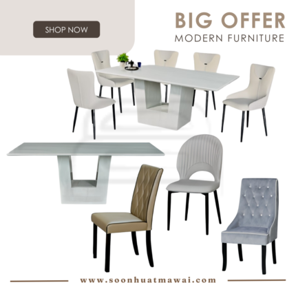 M2116 DINING SET 1+6