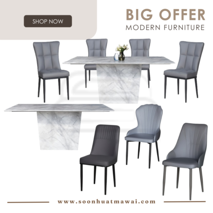 TC10 DINING SET 1+6