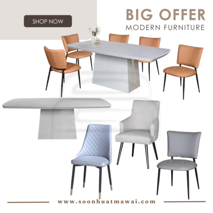 M2122 DINING SET 1+6