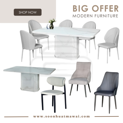 V02663 DINING SET 1+6