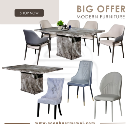 K107 DINING SET 1+6