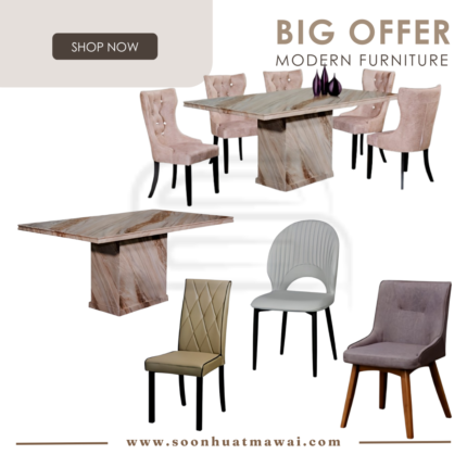 K109 DINING SET 1+6