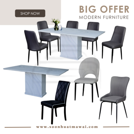 K7 DINING SET 1+6