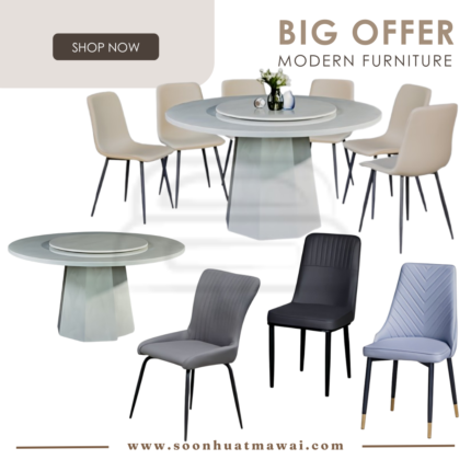 M2113R DINING SET 1+6