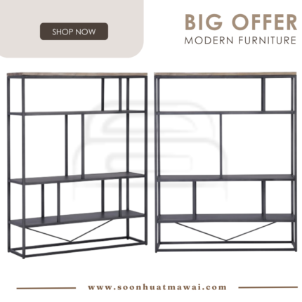 HACHI HIGH BOOKCASE 820/1800 (HINLIM)
