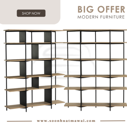 MERTON BOOKCASE 821/1810 (HINLIM)