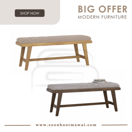 TOMIVA 1.15M BENCH CHAIR