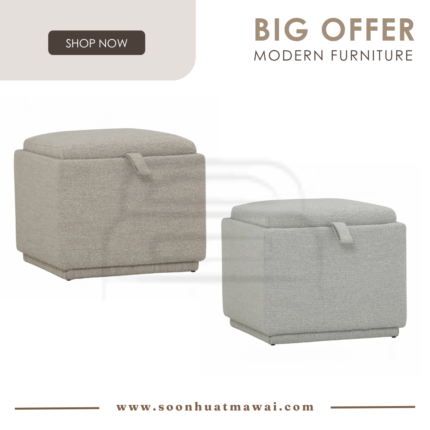 KATO POUF WITH STORAGE