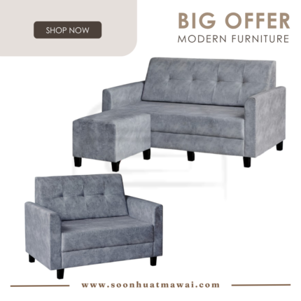 GY 3059-GREY SOFA SET