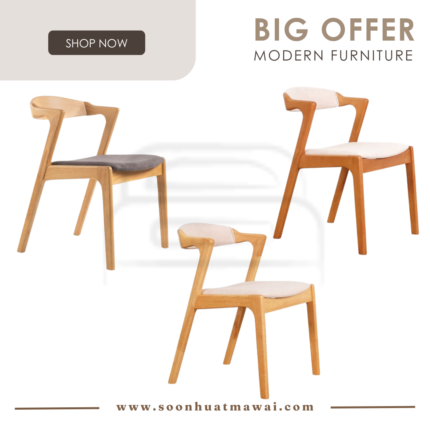 DARA FJ 2531 / RT 1047-CHR DINING CHAIR (MODA)
