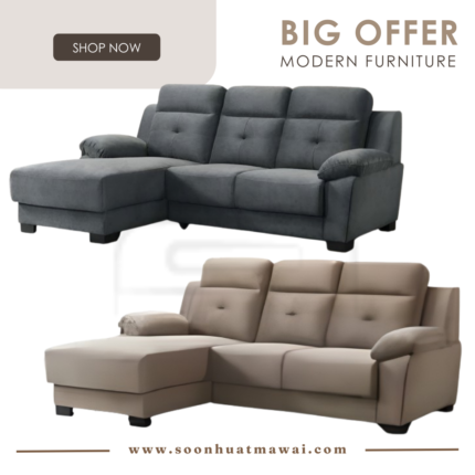 JJ 8895-DGY-L, JJ 8897-DGY-L, JJ 8897-BR-L, JJ 8895-BR-L L SHAPE SOFA