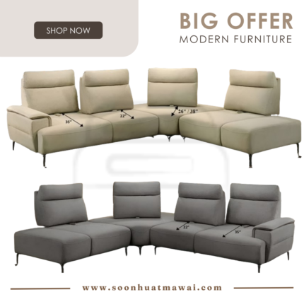 JJ 8879-L, JJ 8881-L, JJ 8885-L, JJ 8883-L CORNER SOFA