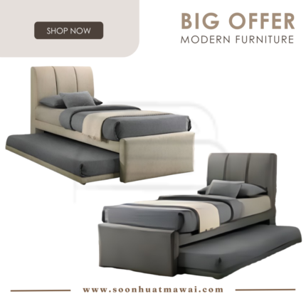 JJ 1192-BG, JJ 1192-GY SINGLE BED