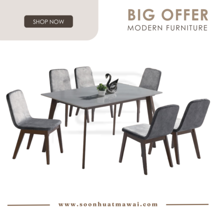 9015SS-B+CRM9015, 8014SS-B+CRM8014 + LOTAN DINING SET 1+6