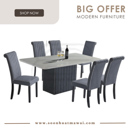 TL7039P+8014 + H8439 DINING SET 1+6
