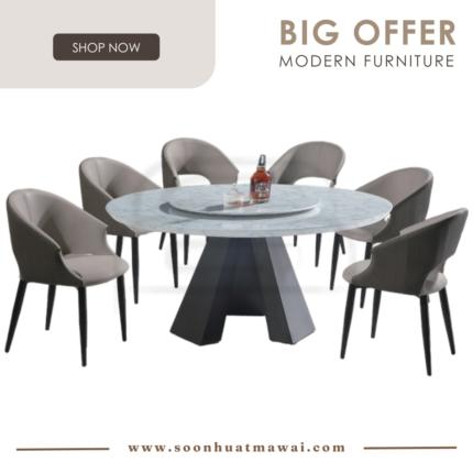 IMPREZA+1500 + 245 ZQ DINING SET 1+6