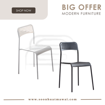 QF201-WHITE, QF201-BLACK CHAIR