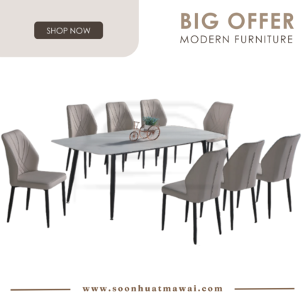 G918+CRM9018 + 240 ZQ DINING SET 1+8