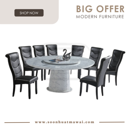 1500 T&L + H2035 DINING SET 1+8