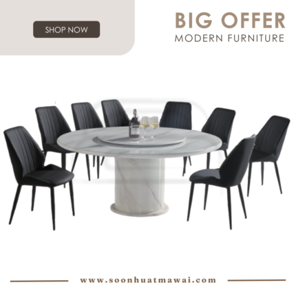 1500 T&L + 257 ZQ DINING SET 1+8