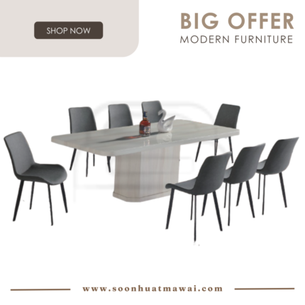 9018 T&L + 1991 DINING SET 1+8