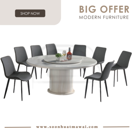 1500 T&L + 1991 DINING SET 1+8