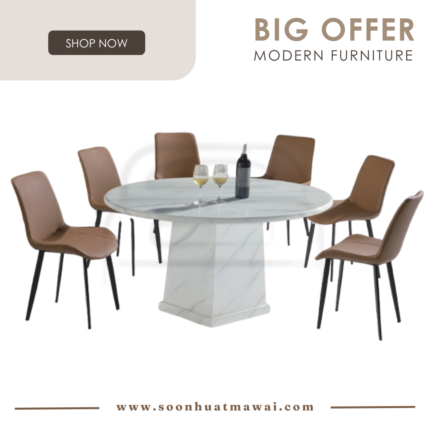 1200 T&L + 1993 DINING SET 1+6