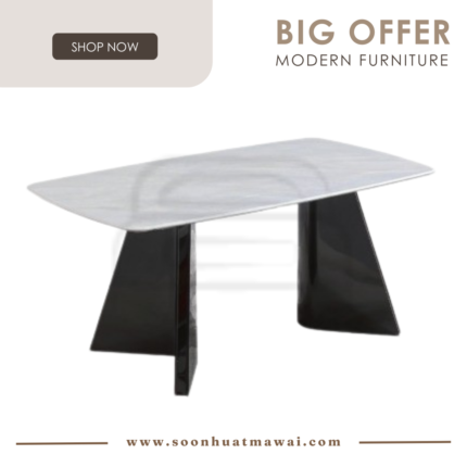 DT270+9016 (7224), (7225), (7226) MARBLE DINING TABLE