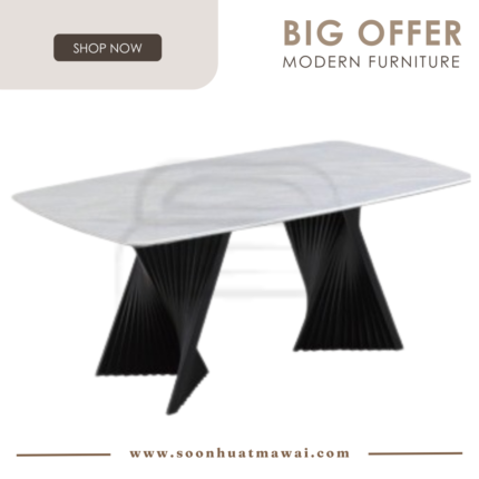 DT217+9016 (7224), (7225), (7227), (7228) MARBLE DINING TABLE