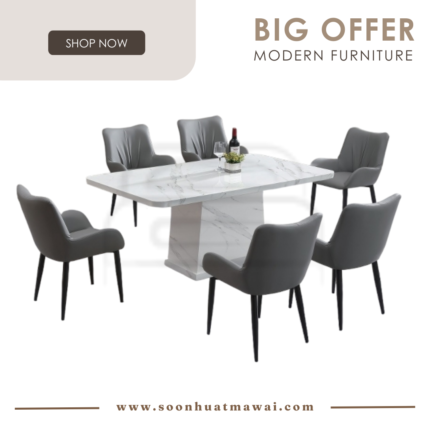 9015 T&L + 247 ZQ DINNG SET 1+6