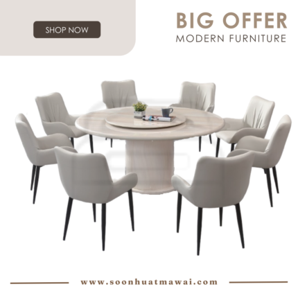 1500 T&L + 248 ZQ DINING SET 1+8