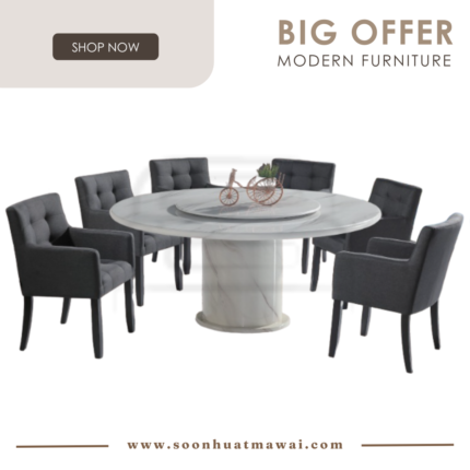 1300 T&L + S815 DINING SET 1+6