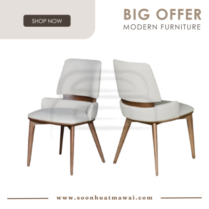 Y-8807 (FABRIC) DINING CHAIR (M&N)