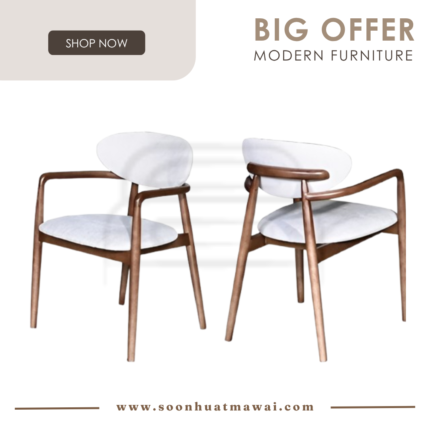 C301 (FABRIC) DINING CHAIR (M&N)