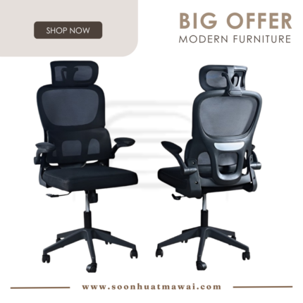 601 (BLK) OFFICE CHAIR (M&N)