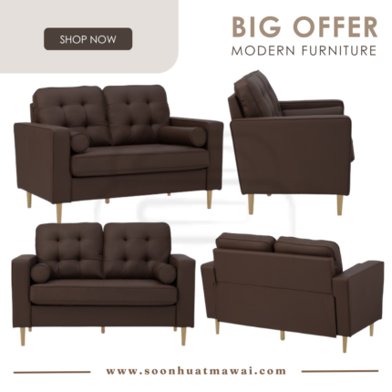 ROYCE 2 SEATER SOFA 102/523 (HINLIM)