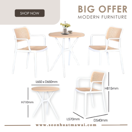 DA649-T, DA649-C 1+2 GARDEN SET (M&N)