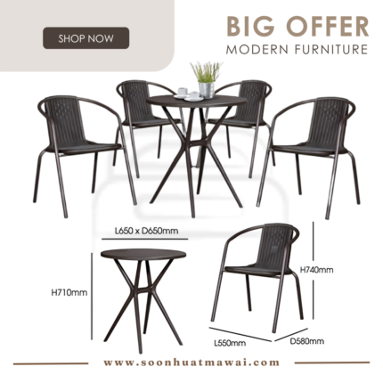T-A370-1, C-9139 1+4 GARDEN SET (M&N)